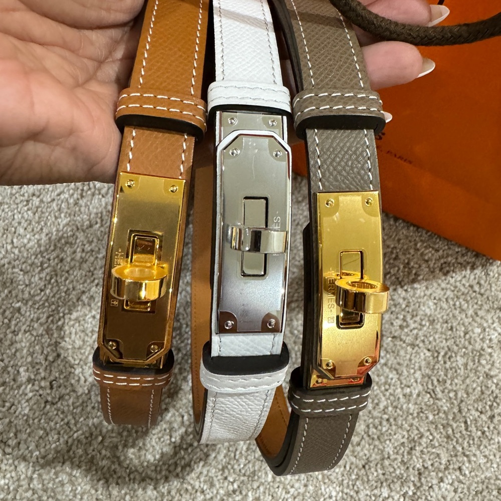 Hermes Kelly belts
